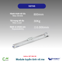 VGTH5 Module truyền động tuyến tính vít me Dòng VGTH