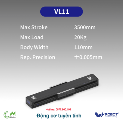 VL11 Động cơ tuyến tính Dòng VL (Bộ truyền động động cơ tuyến tính bán kín)