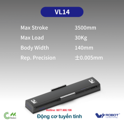 VL14 Động cơ tuyến tính Dòng VL (Bộ truyền động động cơ tuyến tính bán kín)