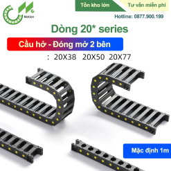 Xích nhựa cầu dòng 20* nắp kín - hở