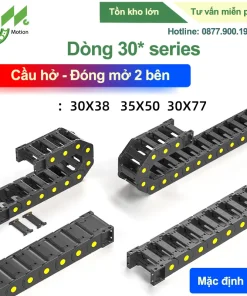 Xích nhựa cầu dòng 30* nắp kín - hở