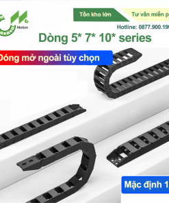 Xích nhựa cầu dòng 5* 7* 10 * nắp kín - hở