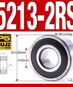 Vòng bi - bạc đạn 5213-2RS  (Phớt cao su - 65*120*38.1 mm)