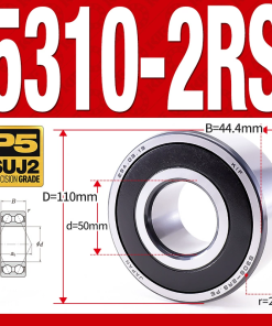 Vòng bi - bạc đạn 5310-2RS  (Phớt cao su - 50*110*44.4 mm)