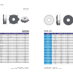 00220DDRE 263 095202 k2lrE DDRE-170-125 Động cơ xoay Dòng DDRE (Động cơ rotor ngoài)
