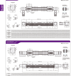 00220EB10S2204 o2v S 2 EB10S2 Module truyền động tuyến tính dây đai Dòng EB (Mô-đun tuyến tính đai định thời đa năng)