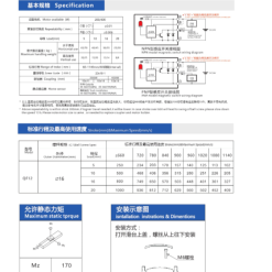 00220QF12204 jvmuj 2 QF12 Module truyền động tuyến tính vít me Dòng QF (Siêu mỏng, Hành trình ngắn)