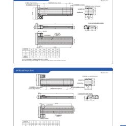 00220QF14201 M A7k 2 QF14 Module truyền động tuyến tính vít me Dòng QF (Siêu mỏng, Hành trình ngắn)