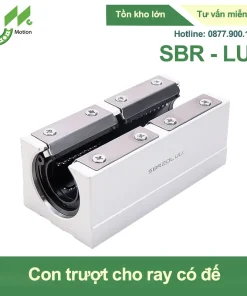 Con trượt tròn có đế thân dài SBR-LUU