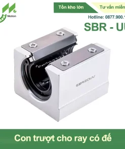 Con trượt tròn có đế thân ngắn SBR-UU