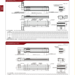 00220VBF10203 HwQbT 1 VBF10 Module truyền động tuyến tính dây đai Dòng VBF (Bệ trượt tuyến tính dây đai định thời)