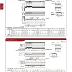 00220VBF22202 ZI1pS 1 VBF22 Module truyền động tuyến tính dây đai Dòng VBF (Bệ trượt tuyến tính dây đai định thời)