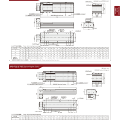 00220VBF22204 MsHKQ 1 VBF22 Module truyền động tuyến tính dây đai Dòng VBF (Bệ trượt tuyến tính dây đai định thời)