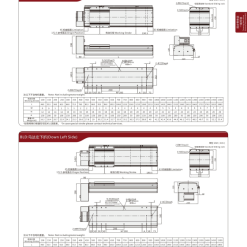 00220VBF22205 USyUr 1 VBF22 Module truyền động tuyến tính dây đai Dòng VBF (Bệ trượt tuyến tính dây đai định thời)