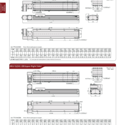 00220VETB14203 2MNx0 1 VETB14 Module truyền động tuyến tính dây đai Dòng VETB (Mô-đun tuyến tính dây đai định thời)