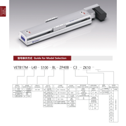 00220VETB17203 qfDDr 1 VETB17 Module truyền động tuyến tính dây đai Dòng VETB (Mô-đun tuyến tính dây đai định thời)
