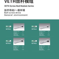 00220VETH22201 5XjJR 1 VETH22 Module truyền động tuyến tính vít me Dòng VETH