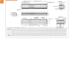 00220VF14201 Y mWv 1 VF14 Module truyền động tuyến tính vít me Dòng VF (Chống xoắn)