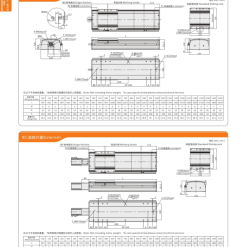 00220VF22203 qQsss 1 VF22 Module truyền động tuyến tính vít me Dòng VF (Chống xoắn)