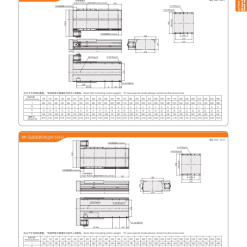 00220VF27201 As9vT 1 VF27 Module truyền động tuyến tính vít me Dòng VF (Chống xoắn)