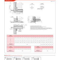 00220VF432B201 aj1xt VF432B-A1 Module tuyến tính 3 trục Dòng Module 3 trục XYZ - Khung nhôm - Tải nhẹ