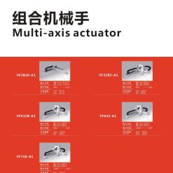 00220VF432B201 sP75L scaled VF432B-A1 Module tuyến tính 3 trục Dòng Module 3 trục XYZ - Khung nhôm - Tải nhẹ