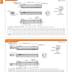 00220VF6202 XclVJ 1 VF6 Module truyền động tuyến tính vít me Dòng VF (Chống xoắn)