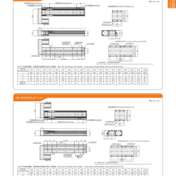 00220VF8201 djL1C 1 VF8 Module truyền động tuyến tính vít me Dòng VF (Chống xoắn)