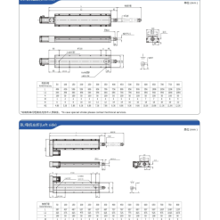 00220VGTY12204 YvUn8 2 VGTY12 Module truyền động tuyến tính vít me Dòng VGTY (Mô-đun xi lanh điện tích hợp)