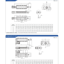 00220VGTY15205 3FefZ 1 VGTY15 Module truyền động tuyến tính vít me Dòng VGTY (Mô-đun xi lanh điện tích hợp)