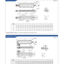00220VGTY20203 hdh7y 1 VGTY20 Module truyền động tuyến tính vít me Dòng VGTY (Mô-đun xi lanh điện tích hợp)