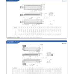 00220VGTY20D204 qwrMd 1 VGTYD20 Module truyền động tuyến tính vít me Dòng VGTYD (Mỏng nhẹ, Lực đẩy cao)