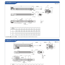 00220VGTY4201 SNbpr 1 VGTY4 Module truyền động tuyến tính vít me Dòng VGTY (Mô-đun xi lanh điện tích hợp)
