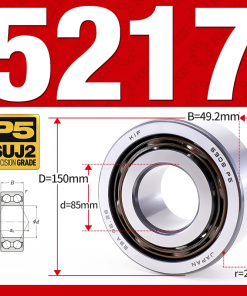 Vòng bi - bạc đạn 5217 (Không phớt - 85*150*49,2 mm)