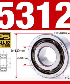 Vòng bi - bạc đạn 5316 (Không phớt - 80*170*68,3 mm)