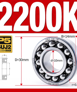 Vòng bi - bạc đạn tự lựa 2200K (Lỗ côn - 10*30*14 mm)