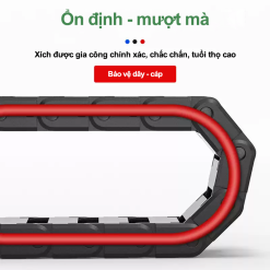 00520Xich20nhua20anh20sp20NH203 Qqu4b Xích nhựa cầu nắp hở XN45X100 CA NH ( Kích thước trong 45X10mm )