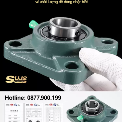 00620GE1BB91i20C491E1BBA120UCF200203 rdtVX Gối đỡ vòng bi SUCF209 (Inox 440C - Đường kính trong 45 mm)