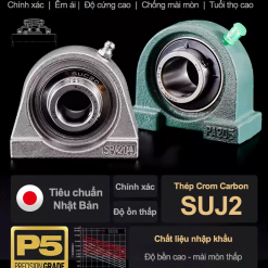 00620GE1BB91i20C491E1BBA120UCPA205 0SYOp Gối đỡ vòng bi UCPA203 (Tiêu chuẩn - Đường kính trong 17 mm)
