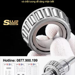 00620VC3B2ng20bi2030200203 HK7V2 Vòng bi côn 1 dãy bi - bạc đạn bánh xe 32344 (Kích thước - 220*460*154 mm)