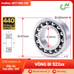 Vòng bi tự lựa S22xx