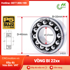 Vòng bi tự lựa 22xx