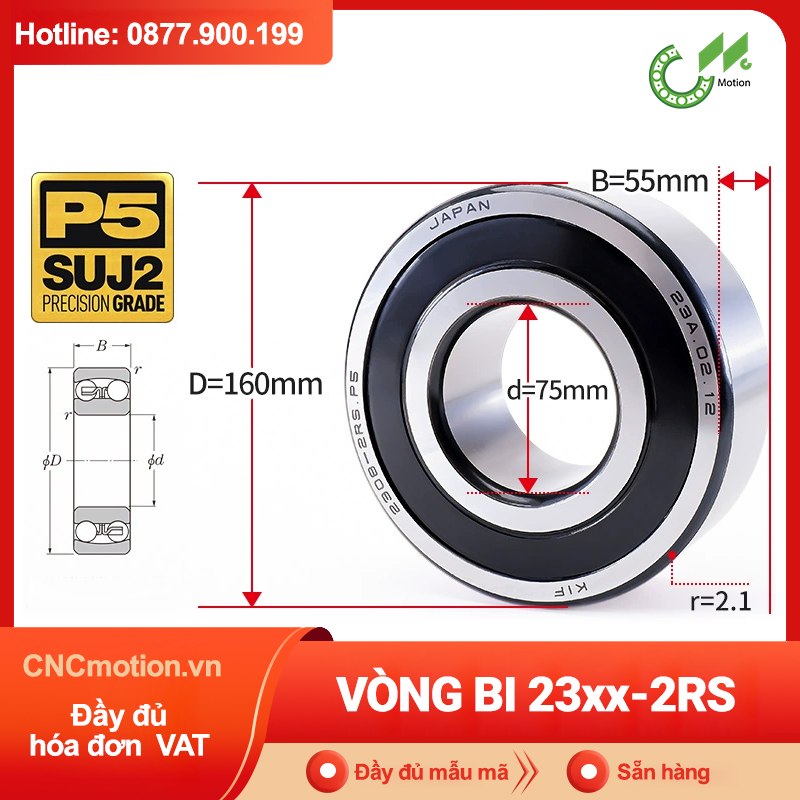 Vòng bi tự lựa 23xx-2RS