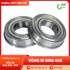 Vòng bi mini F60x mặt bích