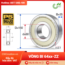 Vòng bi 64xx-ZZ