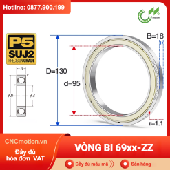 Vòng bi 69xx-ZZ