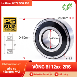 Vòng bi tự lựa 12xx-2RS