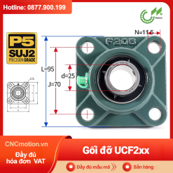 Gối đỡ vòng bi UCF2xx