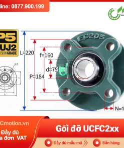 Gối đỡ vòng bi UCFC2xx