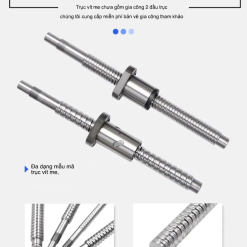 00920SFU20anh20sp206 xev E 1 Đai ốc vít me SFU